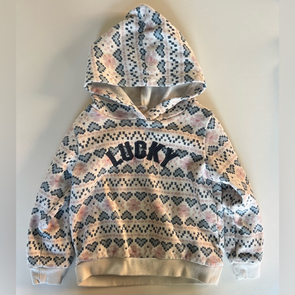 Lucky Brand Toddler Girl Hoodie 4T